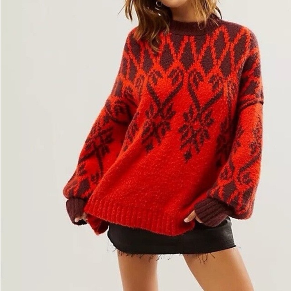 Fireside tunic from Free People S Oversized thick and warm